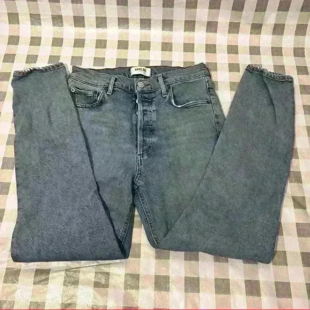 AGOLDE Womens NICO High Rise Slim Fit Jean In Ciffside Sz 26 - Picture 13 of 13